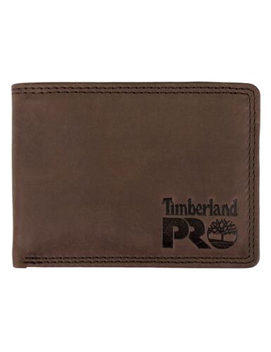 Men's Dark Brown Leather RFID Wallet
