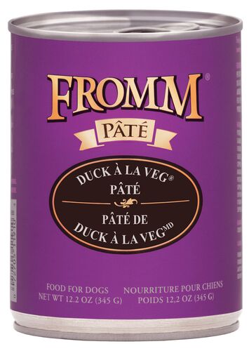 Duck A La Veg Pate Wet Dog Food - 12.2oz