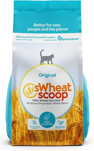 Original Wheat Scoopable Cat Litter - 28 Lb