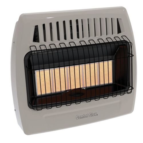 30,000 Btu 5 Plaque Propane(LP) & Natural Gas Infrared Vent Free Wall Heater