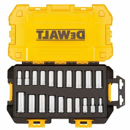 20 Piece 3/8" Drive Deep Combination Socket Set
