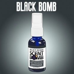Black Bomb Car Air Freshener Spray