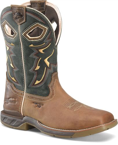 Men's Kerrick Green Composite Square Toe Work Boots