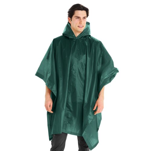 Rain Poncho in Green