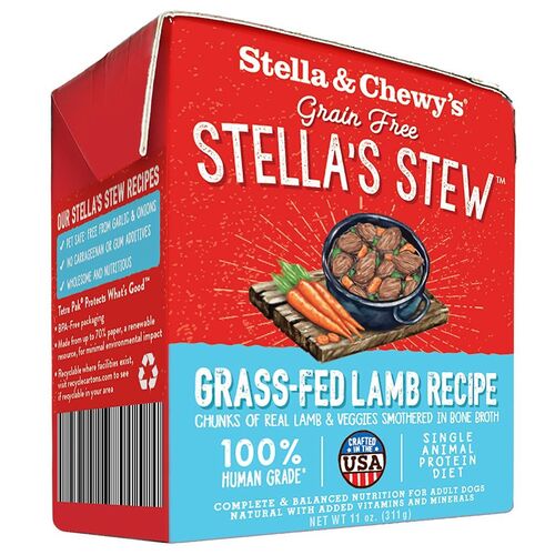 Dog Stella's Stew Grass-Fed Lamb Canned Dog Food - 11 oz