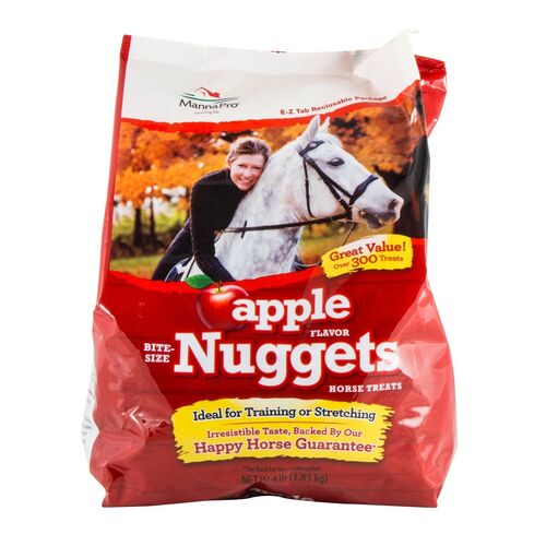 Apple Flv Nuggets Horse Treat - 4 Lb