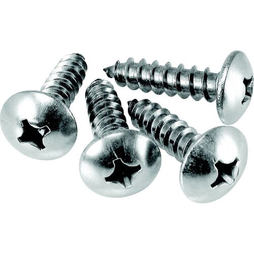 Self Tapping Stainless Steel License Plate Fasteners