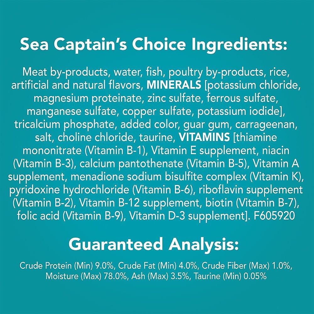 Sea Captain`s Choice Canned Cat Food 5.5 oz