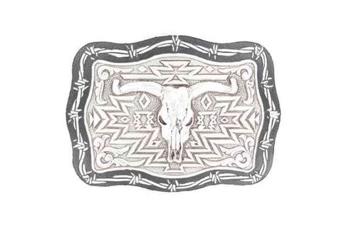 Men's Steer Skull Belt Buckle