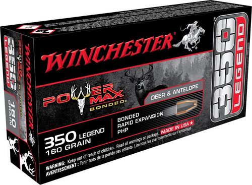 Powermax 350 Legend 160 Grain Ammunition - 20 Rounds