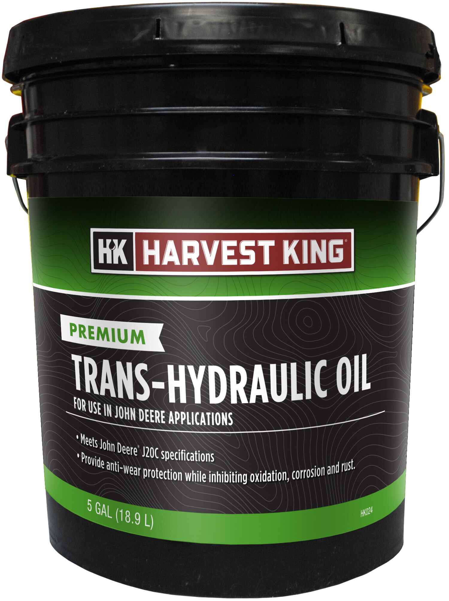 Harvest King Premium Tractor TransHydraulic Oil JD 5 Gallon