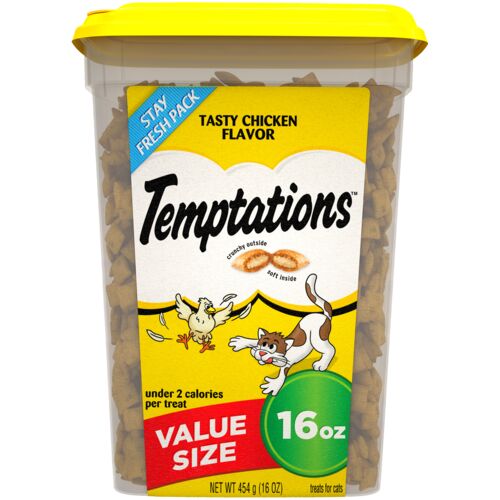 Tasty Chicken Flavor Cat Treats 16 oz