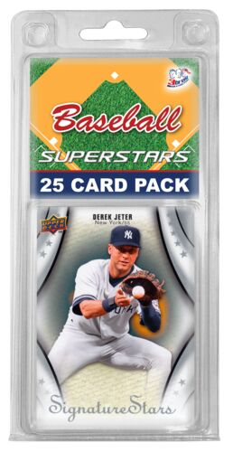 25-Card MLB Superstar Mix Trading Cards