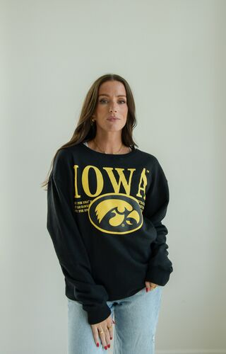 Women's Iowa Long Sleeve Guccio Sweatshirt