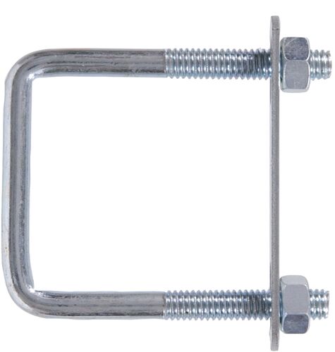 Zinc Square Saddle U-Bolt