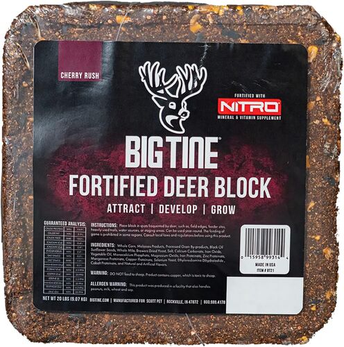 Fortified Deer Block - 20 Lb