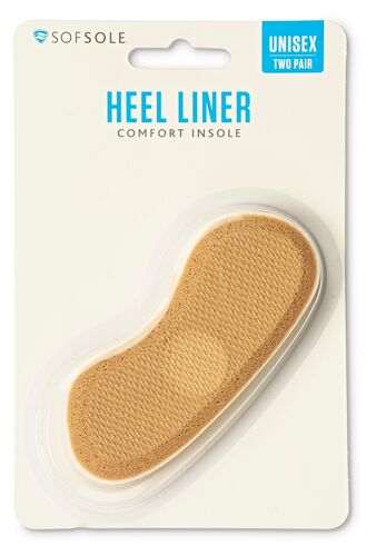 Heel Liner - 2 Pair