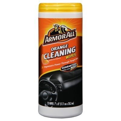 Orange Cleaning Wipes
