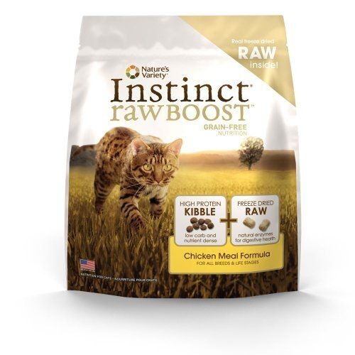 Raw Boost Grain Free Chicken Meal Formula Dry Cat Food