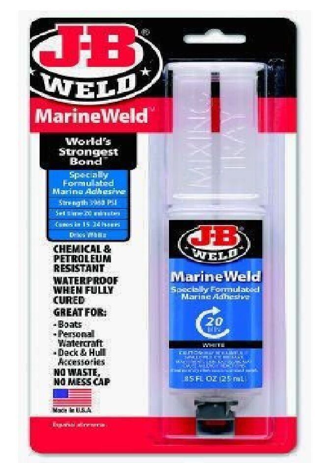 J-B Weld MarineWeld Specially Formulated Marine Adhesive Syringe