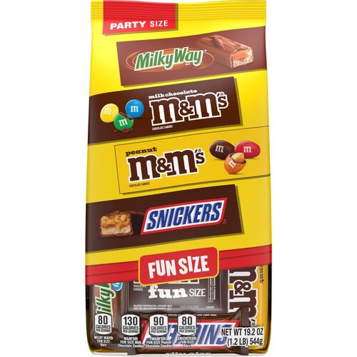 Halloween Mixed Fun Size Variety Pack - 19.2 oz