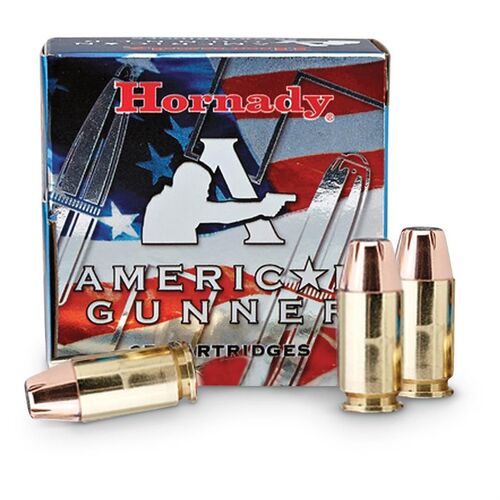 American Gunner 9mm Luger +P 124 Grain XTP Ammunition - 25 Rounds