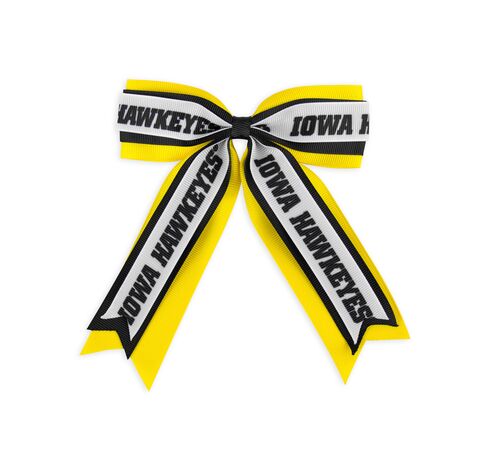 Women's Hair Tie Hawkeyes With Bow