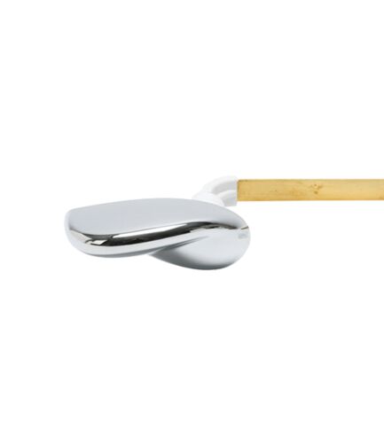 Universal Toilet Tank Lever in Chrome with Brass Arm