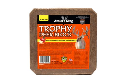 Trophy Deer Apple Flavor Block 20lb