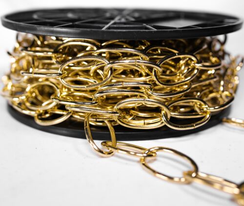 Decoration Chain in Brass #10 - (Sold by the Foot)
