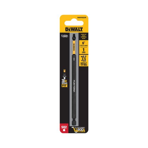 6" Square #2 FLEXTORQ Impact Driver Bit - 1-Pack