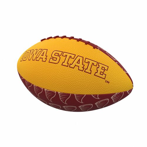 Iowa State Cyclones Repeating Mini-Size Rubber Football