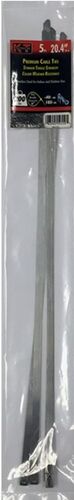 20.4" Wide Stainless Steel Cable Ties - 5/pk