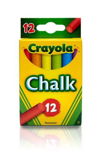 12 Count Colored Chalk