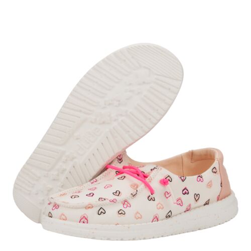 Girls' Toddler Wendy Double Hearts Slip-On Shoes