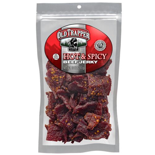 Traditional Style Jerky - Hot & Spicy 10 oz bag