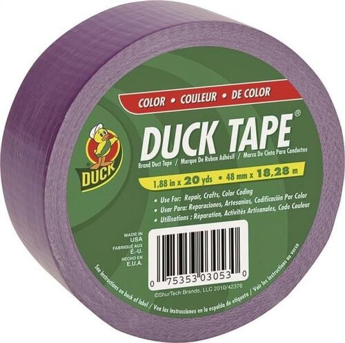 1.88" X 20 Yard Purple Vinyl Backing Duct Tape
