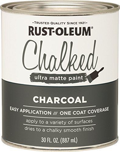 Chalked Ultra Matte Paint in Charcoal - 30 oz