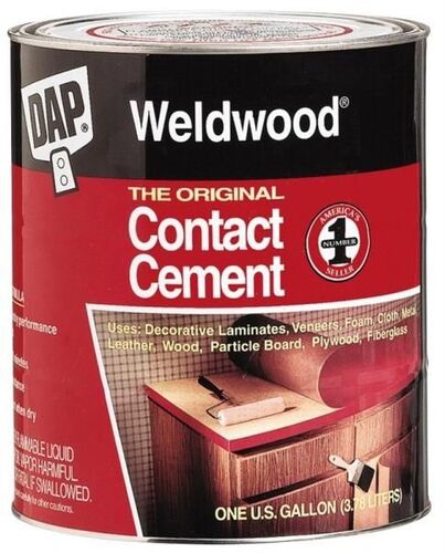 1 Quart Tan Liquid Contact Cement