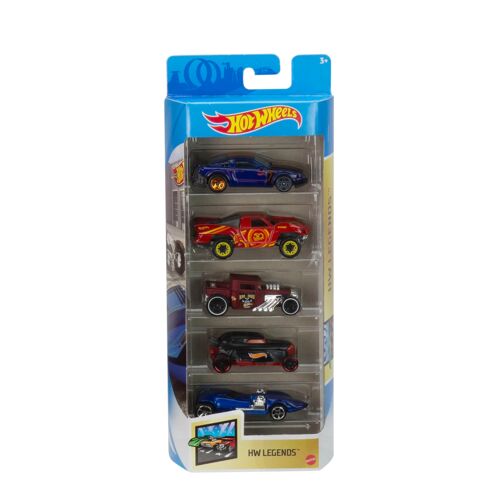 Track Builder System Cars Vehicle - Pack of 5