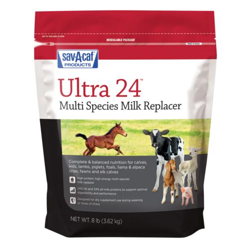 Ultra 24% Multi-Species Milk Replacer - 8 lb