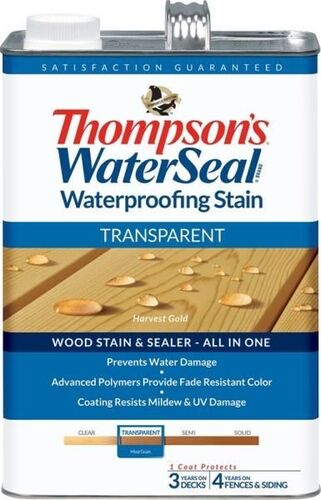 Transparent Waterproofing Stain - 1 Gallon