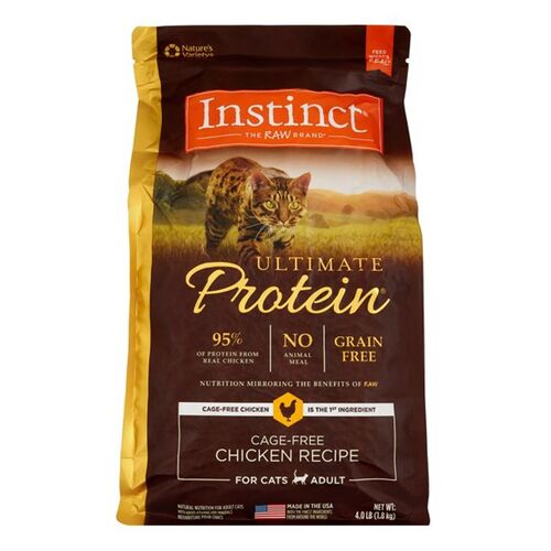 Grain Free Chicken Ultimate Protein Cat Food - 4 Lb