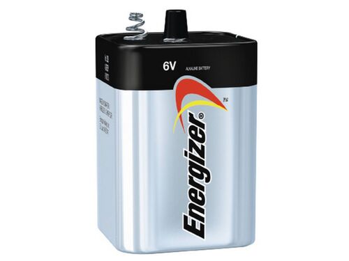 Max 529-1 6V Alkaline Lantern Battery with Spring Terminals