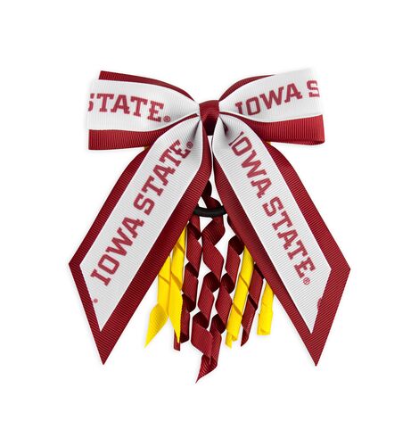 Women's IOWA State Hair Tie Bow