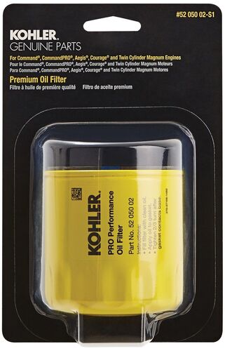 Premium Oil Filter in Yellow 52 050 02-S1
