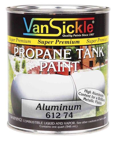 Propane Tank Paint in Aluminum - 1 Quart