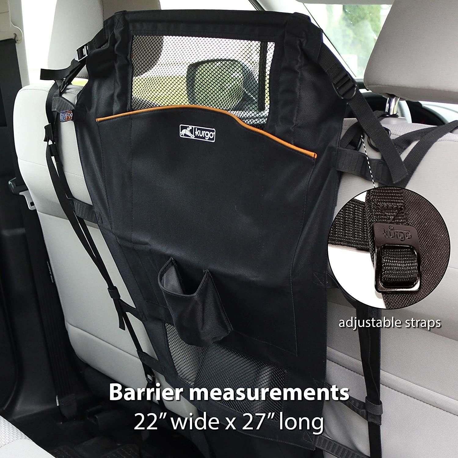 Kurgo Backseat Barrier for Dogs