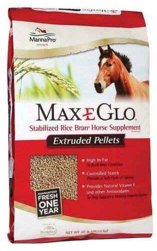 Max-E Glo Stabilized Rice Bran - 40 lb
