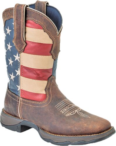 Women's Lady Rebel Patriotic Pull-On Western Cowgirl Boot